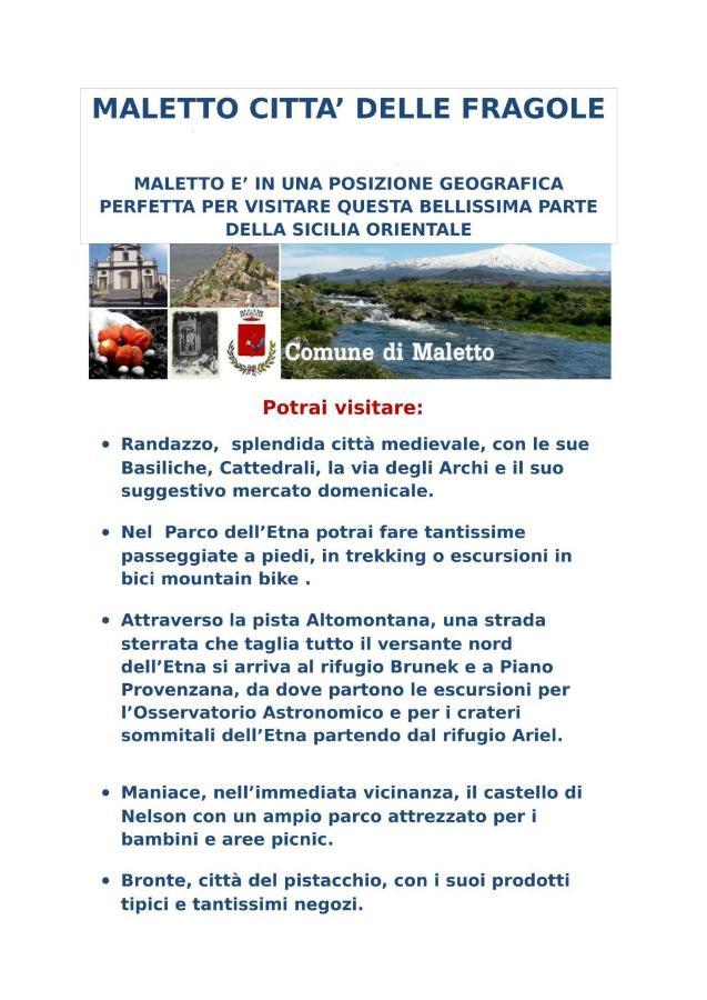 Appartamento Turistico Maletto Luaran gambar